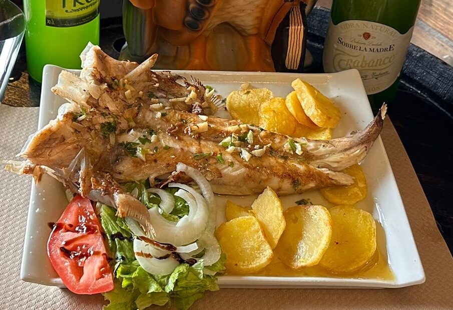 Pulpo Sidreria el bosque